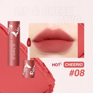Матовая губная жидкая губная помада O.TWO.O 2 мл - арт 9144 #08 Cheerio