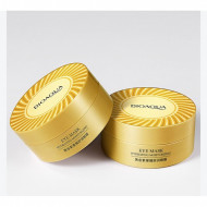 Гидрогелевые золотые патчи Bioaqua Gold element soothing eye mask (60шт) арт.45015